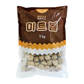 맘모스 미트볼 1kg, 1개