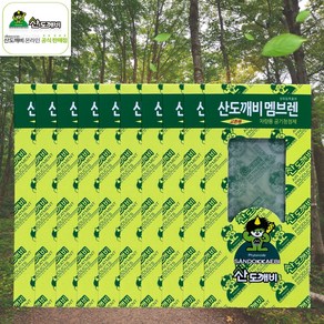 산도깨비 교환용 멤브렌 차량용 방향제 휘튼치드 리필, 휘톤치드, 10개