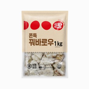 푸디스트 식자재왕 쫀득꿔바로우, 1개, 1kg