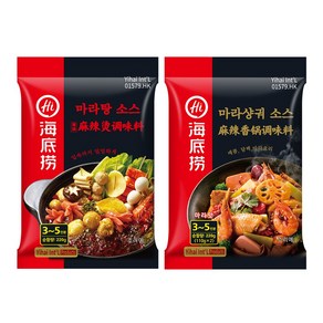 하이디라오 소스 마라탕220g+마라샹궈220g 2종세트, 1개