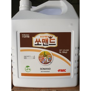 쏘맨드 5L 대용량 염류완화 토양개량 토양입단화 생육회복, 1개