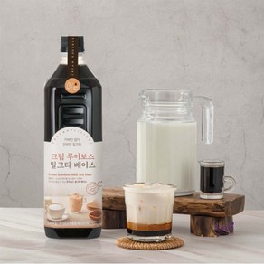 룩아워티 크림루이보스 밀크티 베이스 1200g, 1L, 1개, 1개, 1개입