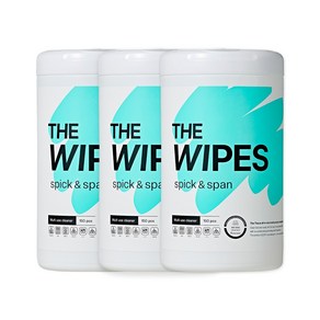 더 와이프스(The Wipes) 더와입스 항균 99.99% 다목적 청소 세정티슈 150매 3개