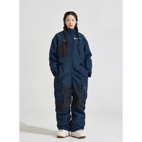 MR 25 JUMPSUIT 01 NAVY 모이라 보드복 점프수트 일체형 커플 공용 여성 남성 스노우보드복