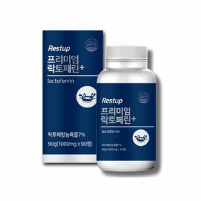 레스트업 프리미엄 락토페린+ 1000mg 90정 유통기한임박, 90g, 1개