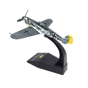 1/72 독일 2차 세계대전 명기 BF109 합금 전투기 전쟁 천둥 모형 완성품 Nsmodel 다이캐스트