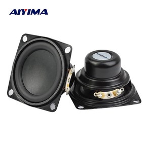 AIYIMA 2Pcs 2인치 풀레인지 스피커 4옴 10W 블루투스 스피커 53MM 베이스 스피커 충전용 3개 수리 멀티미디어 가정용 오디오