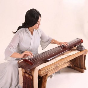 미니가야금 Guzheng 초보자 수제 전문 전통 악기 7 현, 2)bown set a, 1개