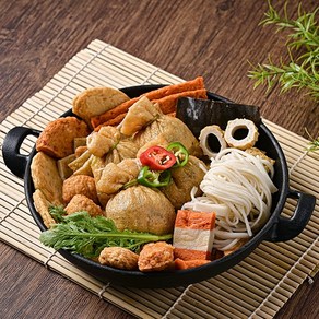 깡통시장 수제 유부어묵전골 즉석 밀키트 일반(2-3인분), 650g, 1개