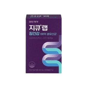 지큐랩 장건강 100억 생유산균 450mg x 60캡슐 1세트, 1개