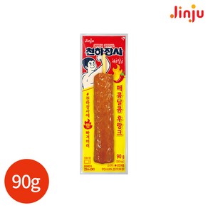 진주 천하장사 매콤달콤 후랑크 90g, 8개