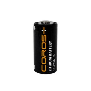 [리튬전지] 코로스전지 COROS CR123A 2/3A사이즈 벌크 1개입 3V 1600mAh, 1개