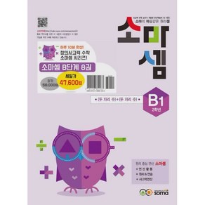 세트할인) 소마셈 B세트(2학년) 소마의 마술같은 원리셈 전8권, 단품