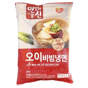 동원 면발의신 오이비빔냉면 436g(2인분), 436g, 1개