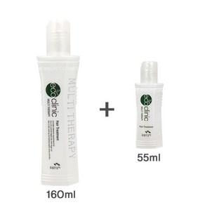 꽃을든남자 에코클리닉 멀티테라피 헤어 트리트먼트 160ml+55ml, 1개, 160ml