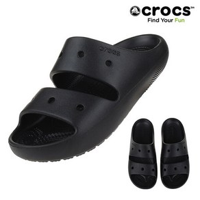 [크록스] CROCS 슬리퍼 클래식 샌들2.0 209403-001 블랙