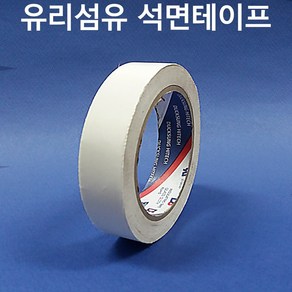 덕성 그라스크로스 석면테이프 GCB 15mm-100mm 유리섬유 glass cloth, 폭25mm, 1개