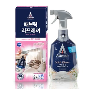 아스토니쉬 스페셜리스트 패브릭 리프레셔 섬유탈취제, 화이트 플라워, 1개, 750ml