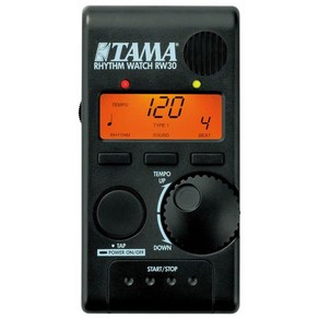 타마 TAMA 드러머용 메트로놈 Rhythm Watch 리듬 워치 콤팩트 모델 RW30, 1개
