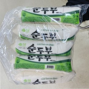 두솔 순두부 350g x 5개, 아이스팩 포장