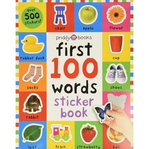 Fist 100 Wods Sticke Book, Piddy Bicknell Books