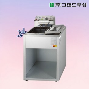 그랜드우성 업소용 전기 튀김기 WS-EFS10 분체 1구 3KW