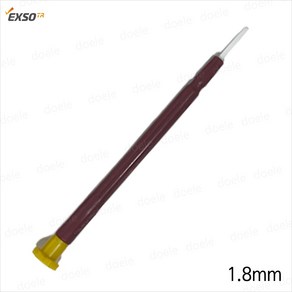 EXSO S-4(일자) 1.8mm 세라믹조정드라이버 조정봉, 1개