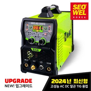 AC DC TIG 티그용접기 알곤 NST-AD300FD SET, 1세트