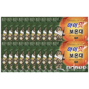 군납용 핫팩 15시간 지속 1회용 손난로 마이핫 보온대160g x 10개입, 50개