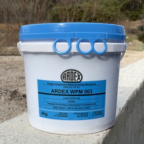 아덱스 ARDEX WPM 003 일액형 탄성 도막 방수제 4KG, WPM003 4KG, 1개