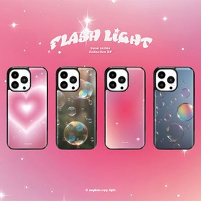 flash light 에폭시 케이스 아이폰 갤럭시 IP 16 15 14 13 12 11 PRO 프로 MINI 미니 S21 22 23 24 플러스