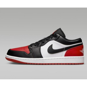 [NIKE]나이키_남녀공용_에어 조던 1 로우_AIR JORDAN 1 LOW_운동화_블랙/레드_553558-161