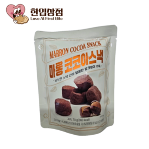 편의점간식 델토리 마롱코코아스낵 70g