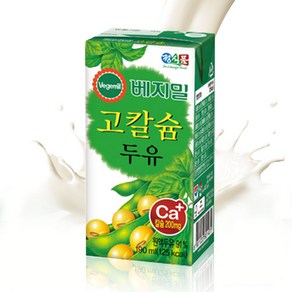 베지밀 베지밀 고칼슘 두유 190ml x 24팩