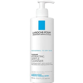 La Roche-Posay Toleiane Hydating Gentle Cleanse 라로슈포제 똘러리앙 젠틀 클렌저 400ml, 1개