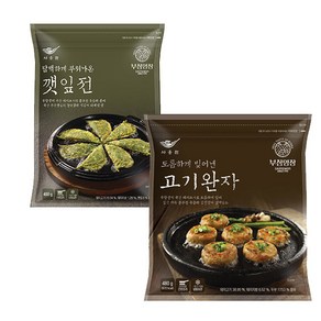 사옹원 깻잎전 + 고기완자