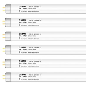 오스람 T5 형광등 HE 28W 830 전구색 SL, 6개