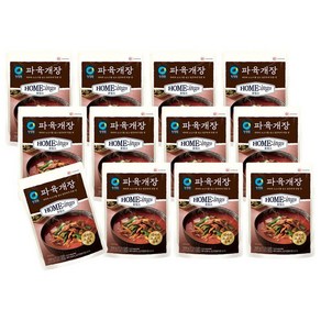 청정원 호밍스 파육개장 500g x 12개