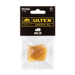 던롭 피크 울텍스 재즈3 엑스라지 1.38MM 6개 ULTEX JAZZ III XL 6EA (427P1.38XL)