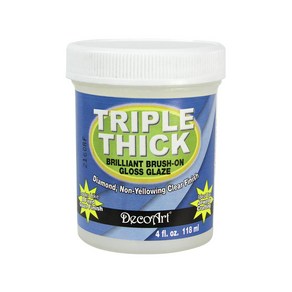 공예몰 데코아트 Tiple Thick Gloss Glaze 4oz 유광 광택 바니쉬, 1개