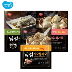 동원에프앤비 동원 딤섬 새우하가우 300g x 8개/샤오롱바오/부추창펀, 8봉