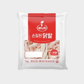 마니커 IQF 손질된 닭발(무뼈) [냉동 1kg] 국내산