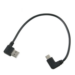 USB 3.1 젠더 타입 C USB2.0 A M 좌향꺽임 25cm NT638, 선택없음, 1개