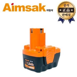 아임삭 배터리 B1C14 14.4V 1.5Ah 베터리 AM314BA AD314 AD414 충전 드릴 공구, 1개