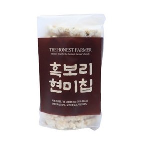 정직한농부 흑보리현미칩 25봉, 85g, 25개