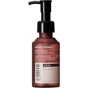 Ahao Honey 아하로 허니 하이드로&리페어 젠틀 헤어오일 100mL, 1개