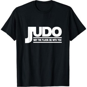 유도복 JUDO 재미있는 무술 티셔츠 남성 의류 상의 그래픽 바닥과 함께 할 수 있음