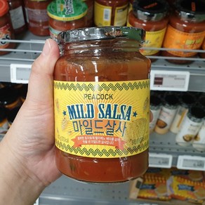 피코크 피코크 마일드 살사소스 450g, 1개