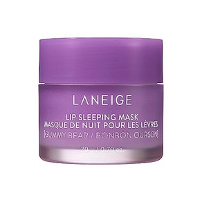 LANEIGE LANEIGE(라네즈) 립 슬리핑 마스크 젤리베어 20g 한국화장품 입술팩 나이트 리페어 메이커 공식, 1개, 1개입