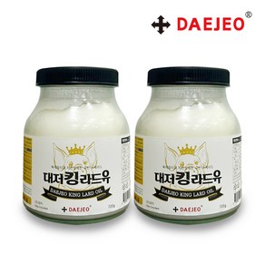 대저 킹 라드유700g 돈지100% 수제 라드, 2개, 700g